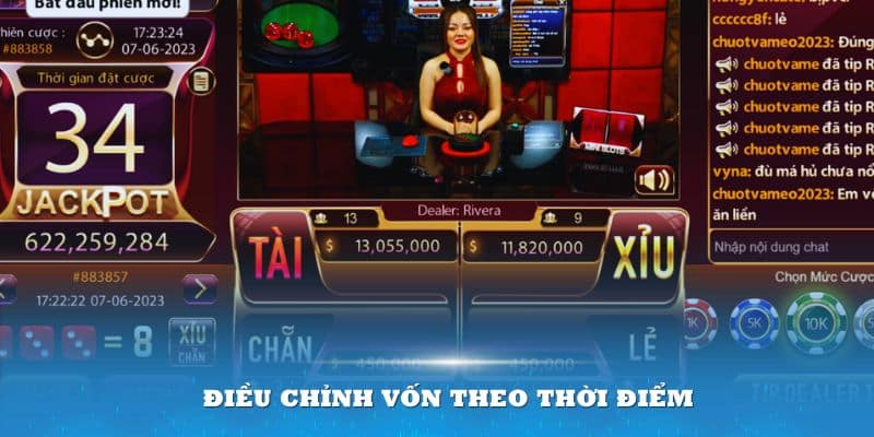 Điều chỉnh vốn theo thời điểm là chiến lược cược thông minh